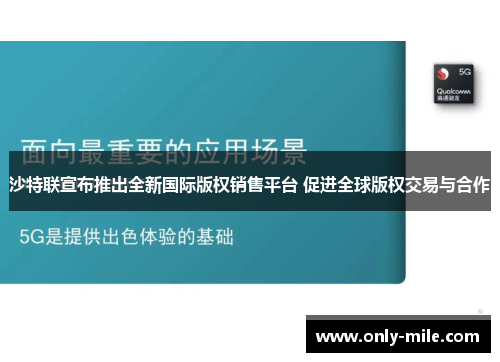 沙特联宣布推出全新国际版权销售平台 促进全球版权交易与合作 沙特联宣布推出全新国际版权销售平台 促进全球版权交易与合作
